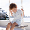 Raw Edge Hoodie and Bloomer Set