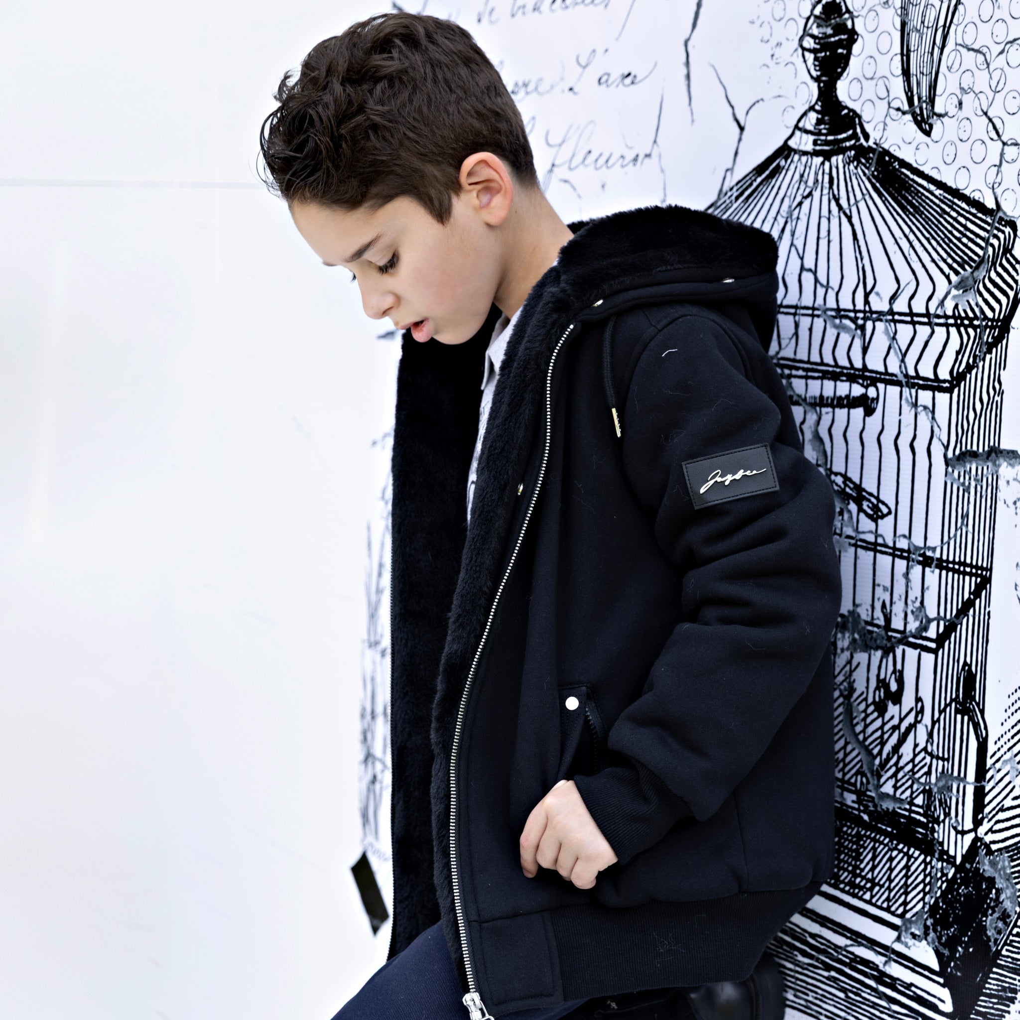 Fur Lined Hoodie Teen