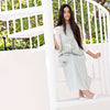 Ribbon Trim Maxi Dress