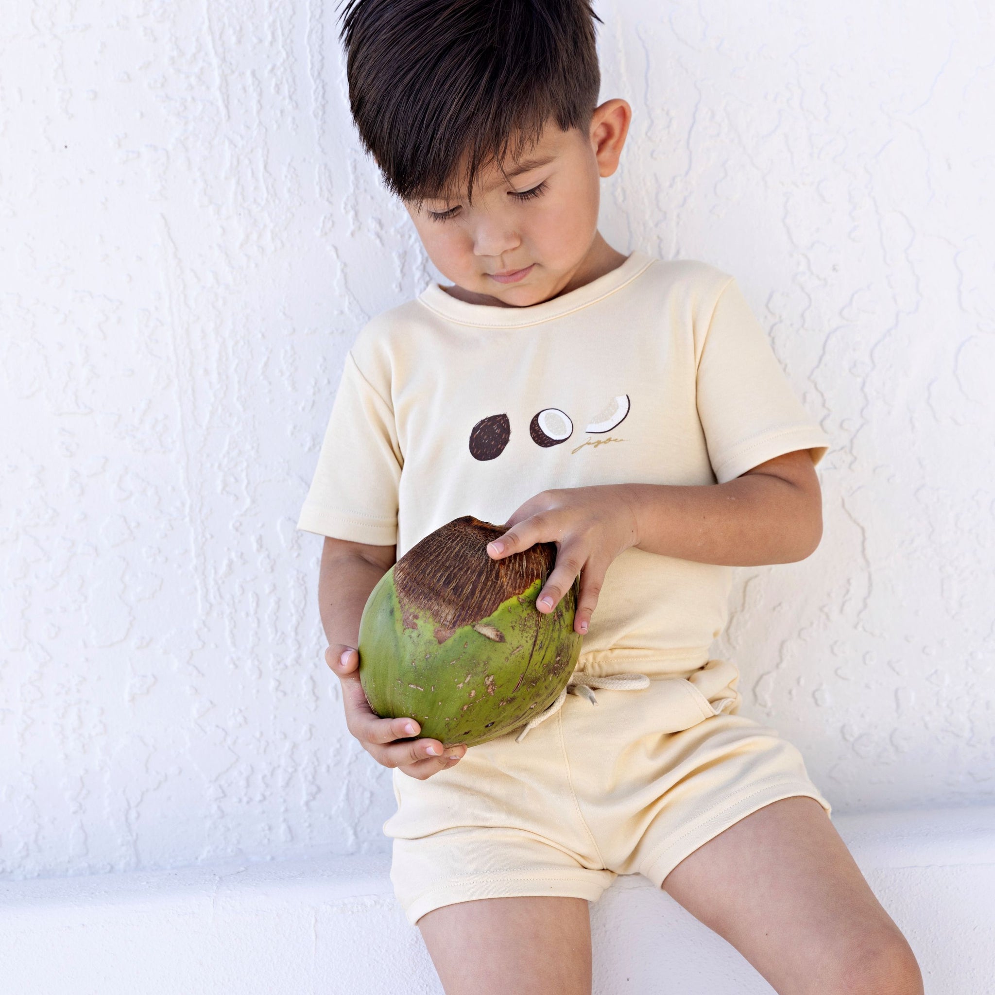 Coconut Tee and Shorts Set