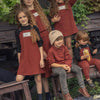 Sherpa Patch Sweat Dress