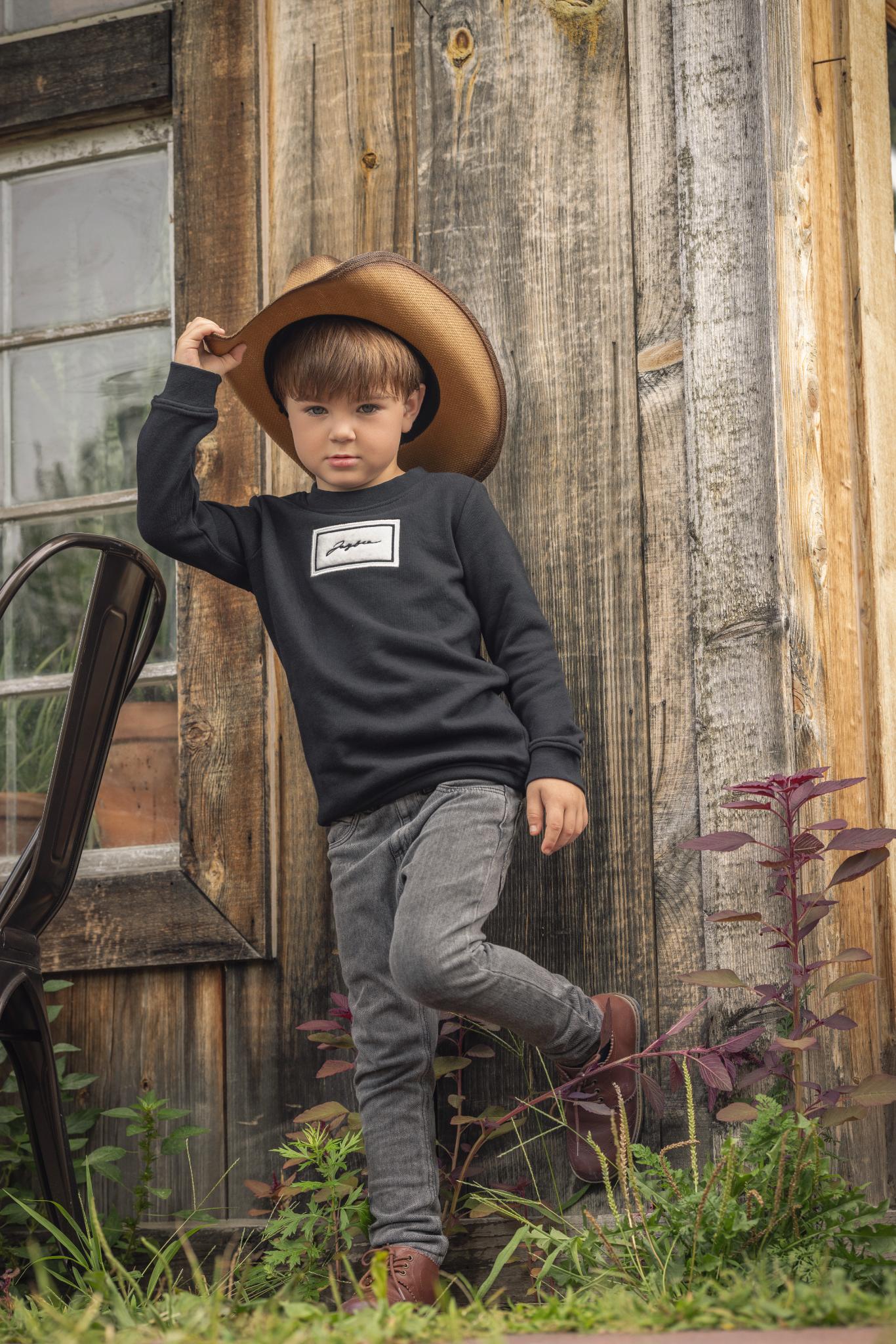 Sherpa Patch Sweatshirt