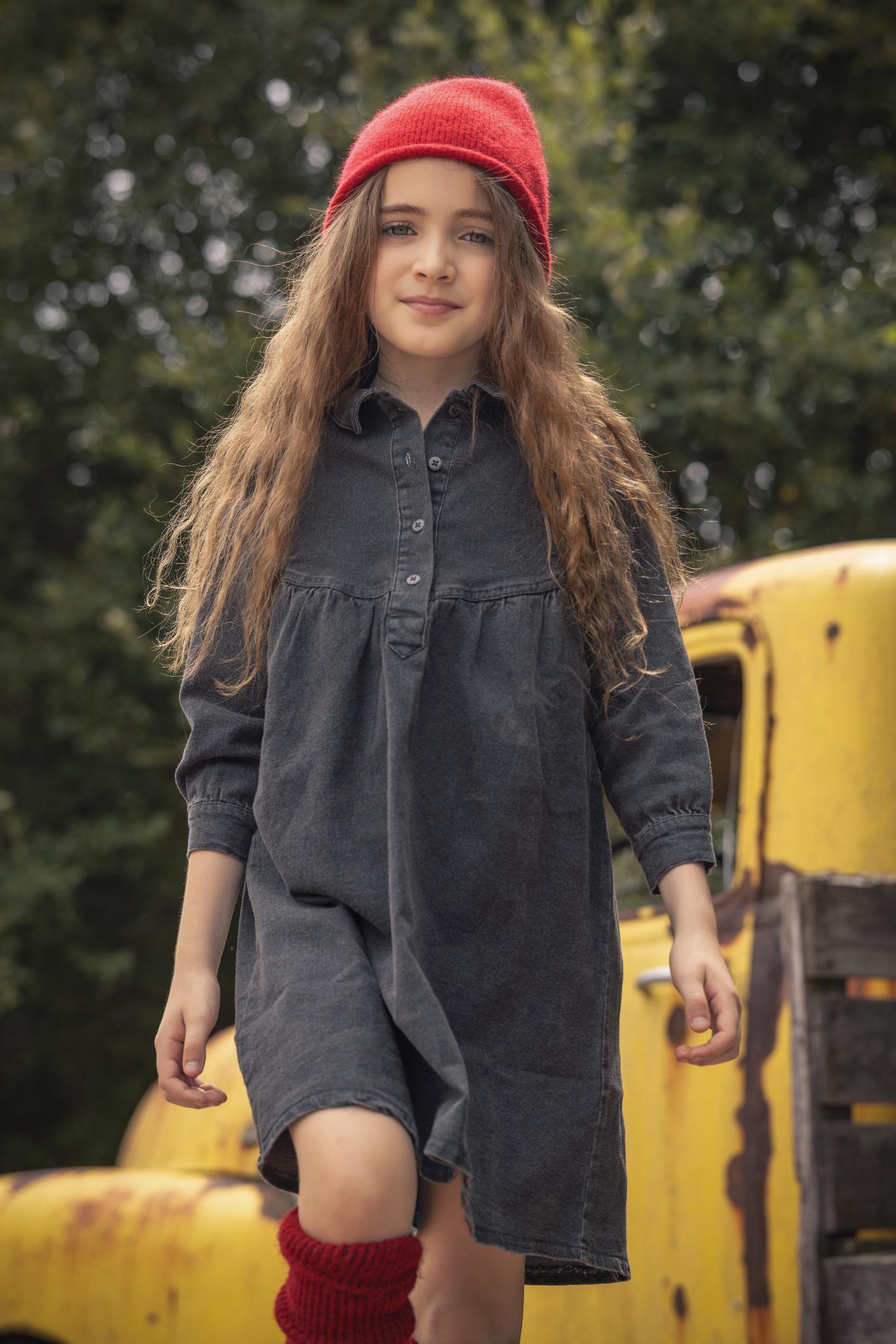 Denim Shirtdress
