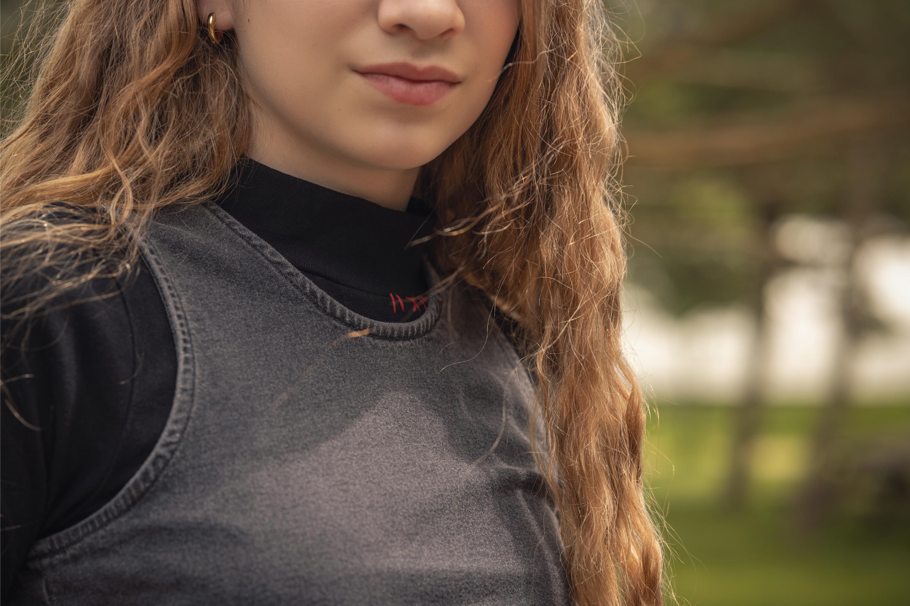 Stitch Mock Neck