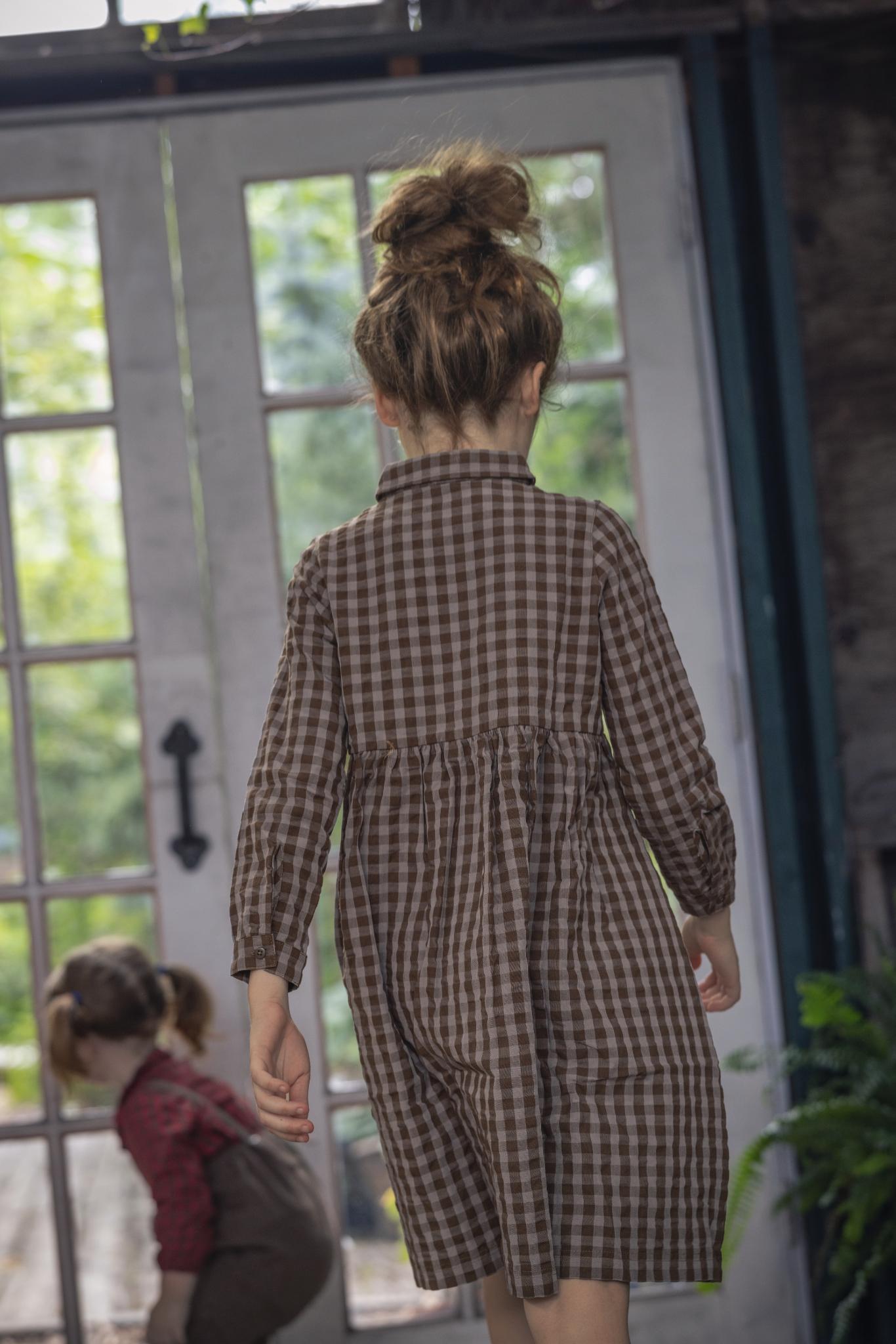 Checkered Shirtdress