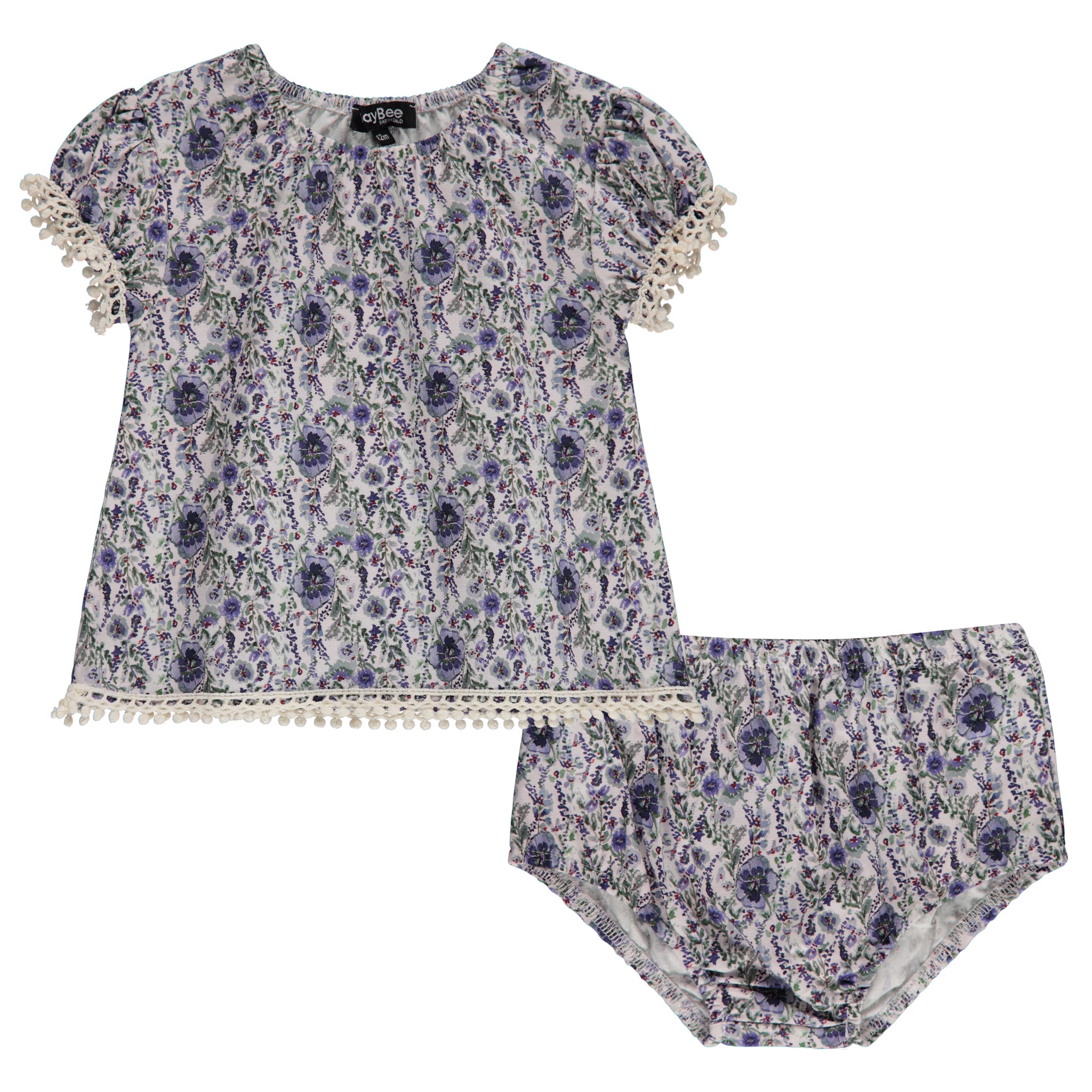 Floral Baby Set