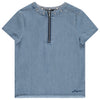 Denim Grommet Shirt