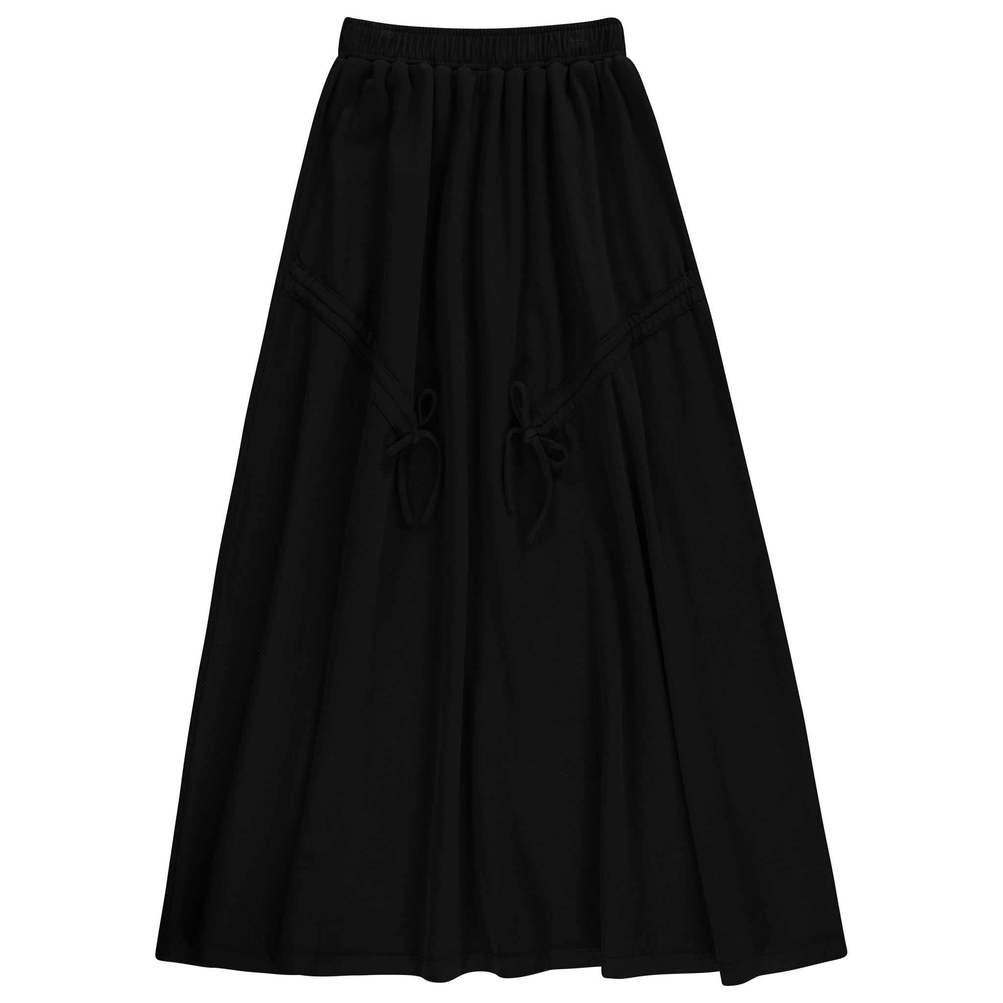 Cinched Maxi Skirt