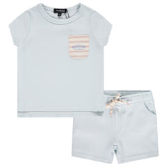 Bonbon Pocket Tee and Shorts Set