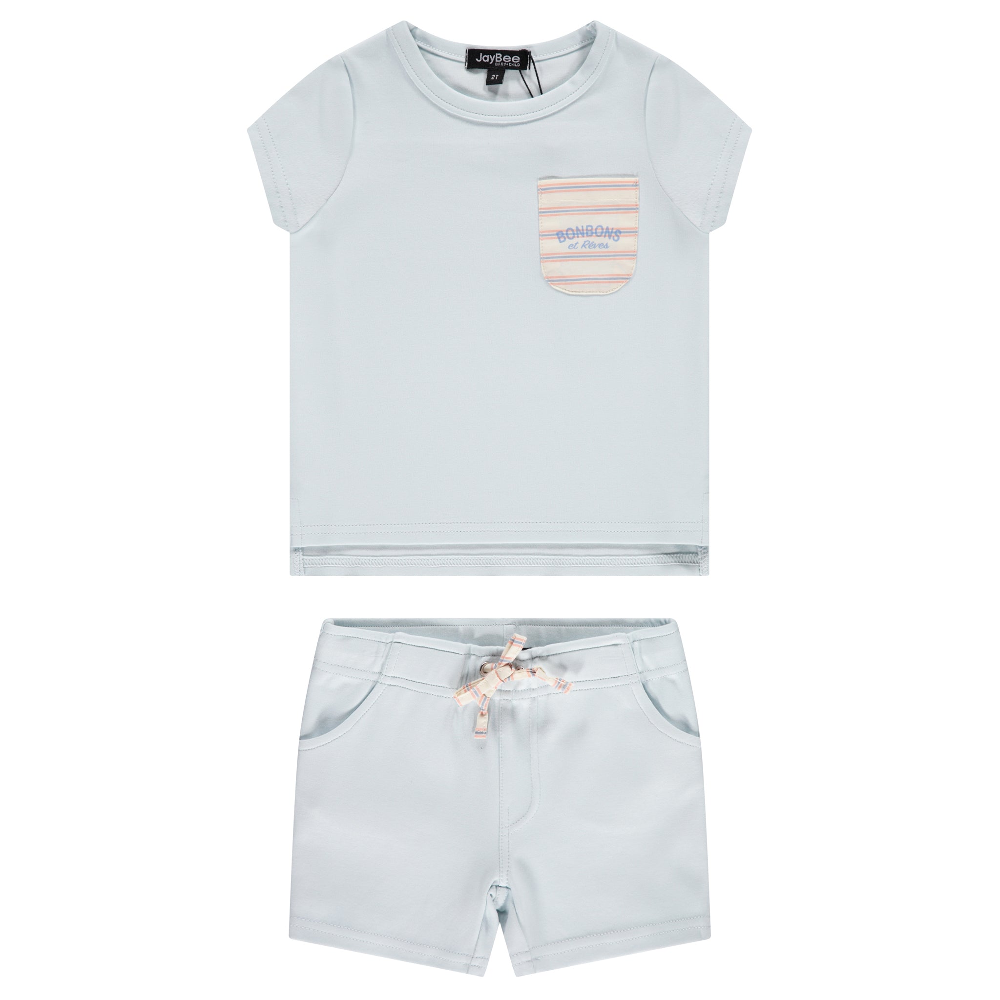 Bonbon Pocket Tee and Shorts Set