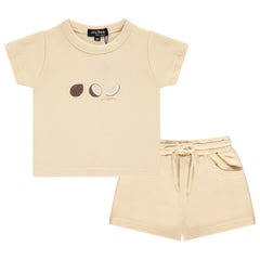 Coconut Tee and Shorts Set
