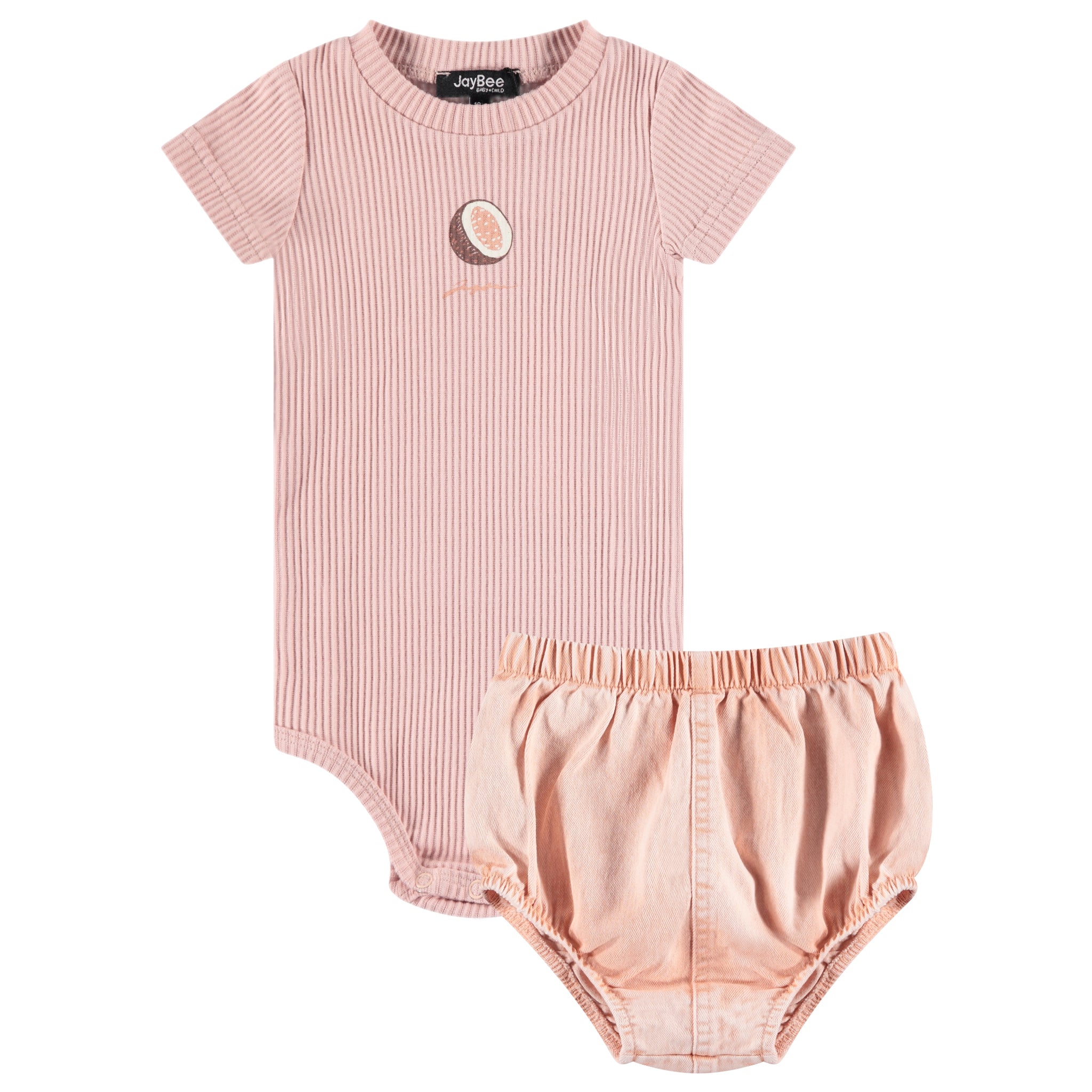 Coconut Tee and Bloomer Set