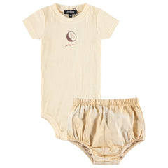 Coconut Tee and Bloomer Set
