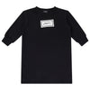 Sherpa Patch Sweat Dress