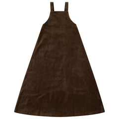 Velour Pinafore Maxi