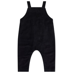 Velour Pinafore Overalls
