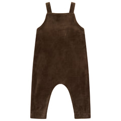 Velour Pinafore Overalls