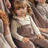 Smocked Detail Romper Set Girl